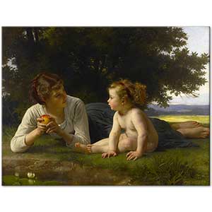 Temptation by William-Adolphe Bouguereau