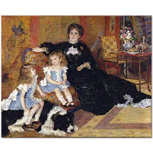 Madame Charpentier and Her Children by Pierre-Auguste Renoir