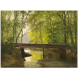 A River Running Through a Forest by Anders Andersen-Lundby